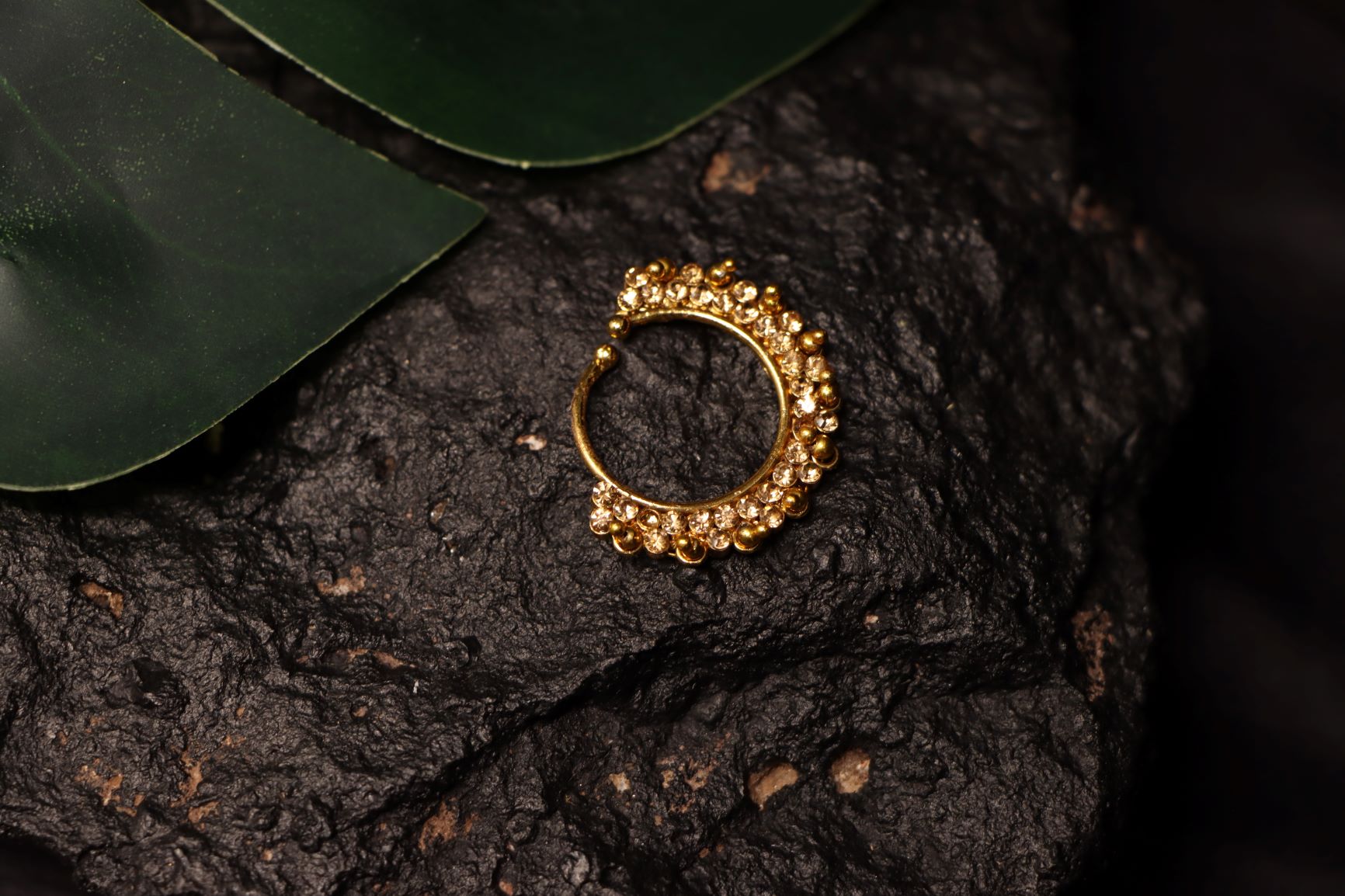 VAMA Gold-plated Plated Metal Nose Ring Price in India - Buy VAMA Gold-plated  Plated Metal Nose Ring Online at Best Prices in India | Flipkart.com