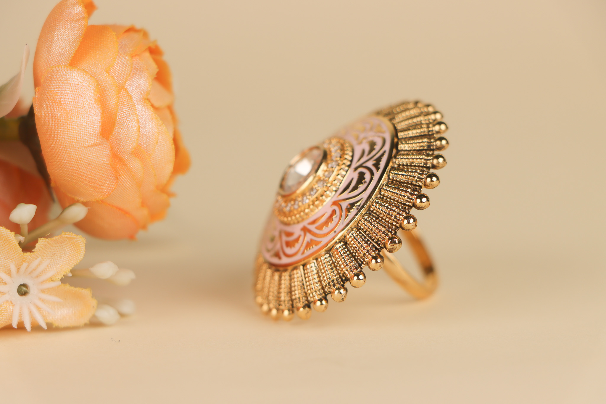 Buy PC Chandra Gold Finger Rings for girl Online | Latest Designs at Best  Price